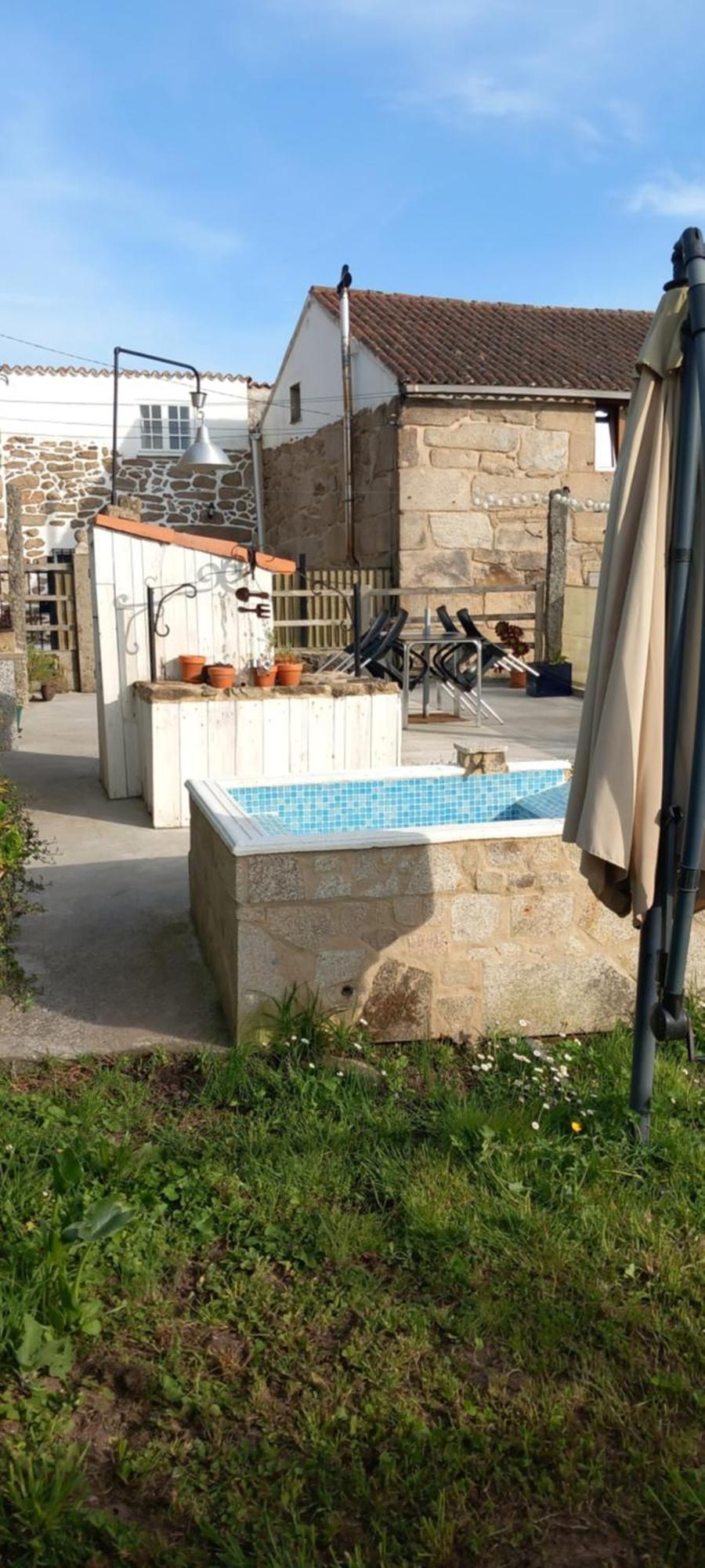 Casa Da Eirina Villa Ames Bagian luar foto